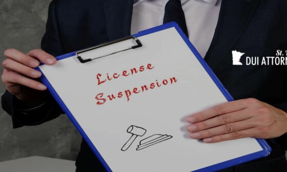 is your license suspended immediately after a dui